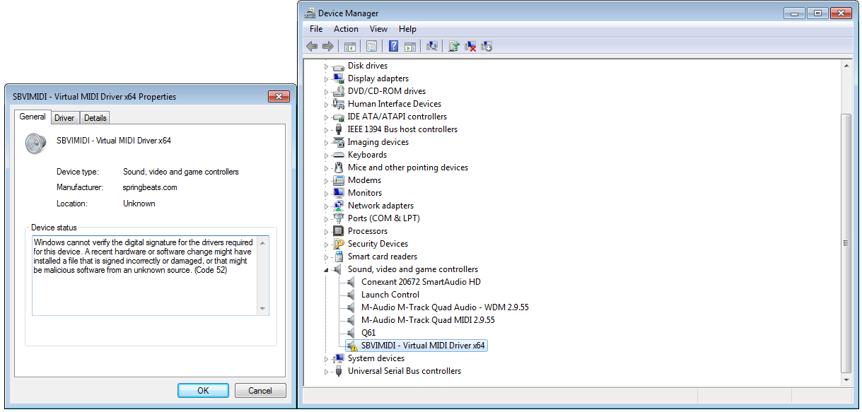 usb 2.0 midi driver windows